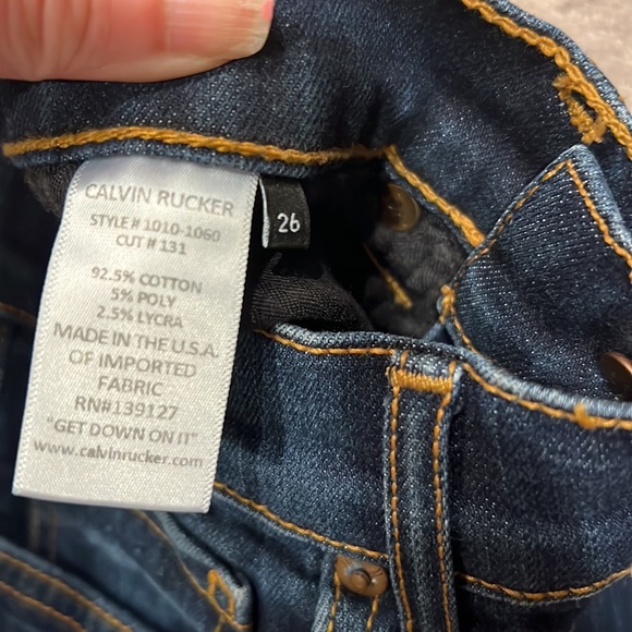 Calvin Rucker Liw Rise Skinny 26 - Picture 4 of 4